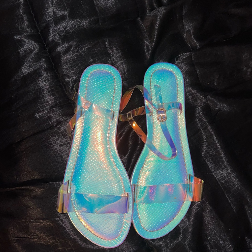 Holographic Women's Sandals